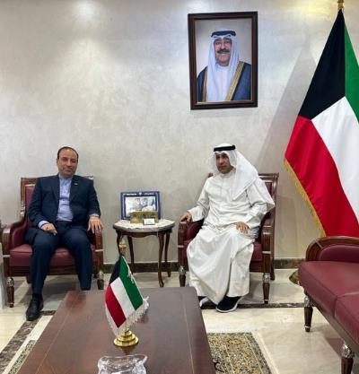 لقاء السفیر الایرانی مع مساعد وزیر الخارجیة للشئون القنصلیة