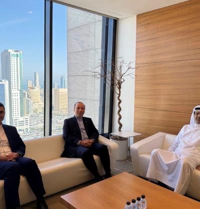 لقاء السفیر الایرانی مع الأمین العام منتدى حوار التعاون الآسيوي