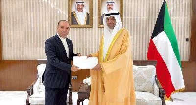 Araghchi’s message handed over to his Kuwaiti counterpart